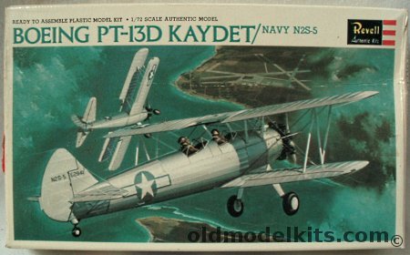 Revell 1/72 Boeing PT-13D or Kaydet Navy N2S5, H649-50 plastic model kit